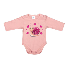 Hosszú ujjú baba body Csiga mintával kombidressz, body