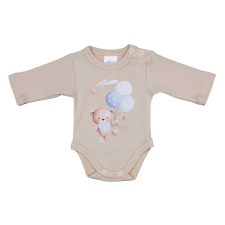 Hosszú ujjú baba body Macis mintával kombidressz, body