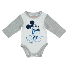 Hosszú ujjú baba body Mickey egér mintával kombidressz, body