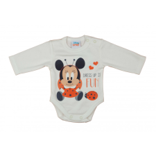  Hosszú ujjú baba body Minnie egér mintával kombidressz, body