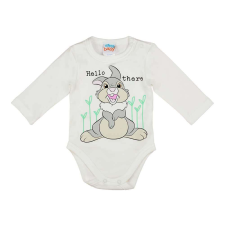 Hosszú ujjú baba body Thumper nyuszi mintával kombidressz, body