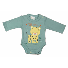 Hosszú ujjú baba body tigris mintával kombidressz, body