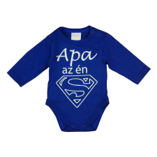Hosszú ujjú feliratos baba body kombidressz, body