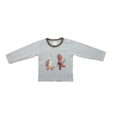  Hosszú ujjú fiú póló – Mackós mintával