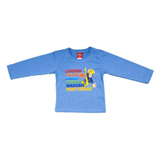  Hosszú ujjú kisfiú póló Sam a tűzoltó mintával gyerek póló