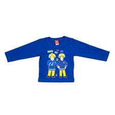  Hosszú ujjú kisfiú póló Sam a tűzoltó mintával gyerek póló