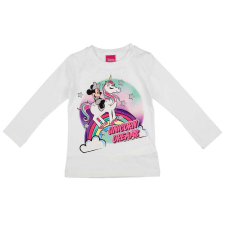 Hosszú ujjú kislány póló Minnie egér mintával gyerek póló