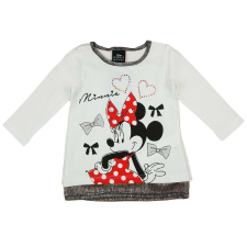 Hosszú ujjú kislány tunika Minnie egér mintával babapóló, ing