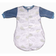  Hosszú ujjú wellsoft hálózsák Elefánt mintával 3,5 TOG