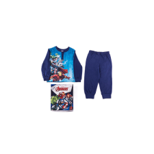  Hosszú vékony pamut gyerek pizsama - Bosszúállók - 104 - sötétkék gyerek hálóing, pizsama