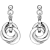 Hot Diamonds Trio DE388 (Ag925/1000, 5,6 g)
