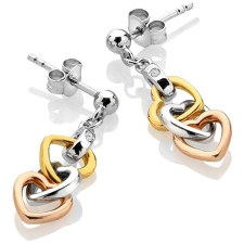 Hot Diamonds Trio DE703 (Ag 925/1000 3,4 g) fülbevaló