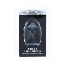 Hot Octopuss Pulse Solo Essential - akkus maszturbátor (fekete) maszturbátor