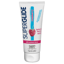 HOT Superglide Málna - ehető síkosító (75ml) síkosító