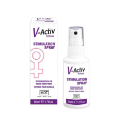  HOT V-Activ stimulation spray for woman 50 ml vágyfokozó