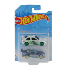HOT WHEELS 2 DB 1:64 MÉRETARÁNYÚ FÉM AUTÓ KÉSZLET autópálya és játékautó