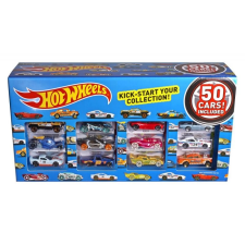 Hot Wheels ajándékcsomag 50 autóval autópálya és játékautó