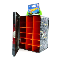 Hot Wheels Fém Tároló Doboz Fekete makett