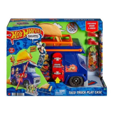  hot wheels fingerboard taco teherautó autópálya és játékautó