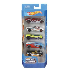 Hot wheels kisautó 5 darabos készlet - többféle autópálya és játékautó