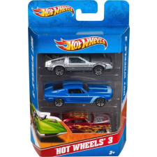 Hot Wheels Kisautók 3 db autópálya és játékautó