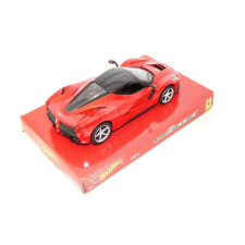 Hot Wheels LaFerrari piros modell autó 1:24 makett