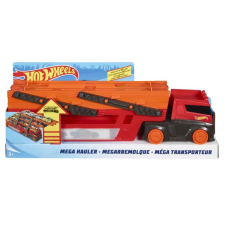 hot wheels mega szállító autópálya és játékautó