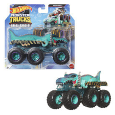  Hot wheels Monster Trucks hatkerekű szörnyjárgány autópálya és játékautó