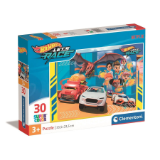 Hot Wheels Race 30 db-os puzzle Clementoni puzzle, kirakós
