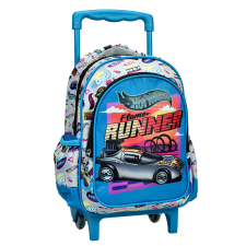 Hot Wheels Runner gurulós ovis hátizsák, táska 30 cm iskolatáska