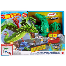 Hot Wheels Sárkánytámadás pályaszett autópálya és játékautó