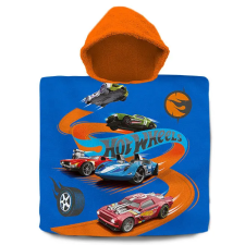Hot Wheels strand törölköző poncsó 60x120 cm lakástextília