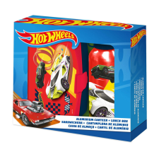 Hot Wheels szendvicsdoboz + alumínium kulacs szett kulacs, kulacstartó