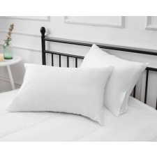 Hotel minőségű fehérvászon párnahuzat - 100% Pamut - áthajtós - 146 gr/m2 - csomagos lakástextília