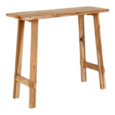 House Nordic Girona Konzolasztal, teak fa, natúr, 90x40x80 cm bútor