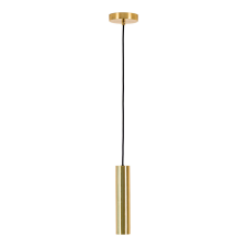 House Nordic Paris függőlámpa, réz, 120 cm-es szövetkábel világítás
