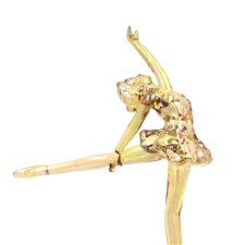 House of Seasons arany balerina karácsonyi dísz karácsonyi dekoráció