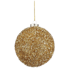 House of Seasons törhetetlen gömbdísz 10 cm átmérő arany karácsonyfadísz