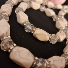  Howlit nyaklánc  + karkötő ékszer szett