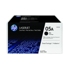 HP 05A 2-pack Black Original LaserJet Toner Cartridges nyomtatópatron & toner