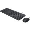 HP 150 vezetékes billentyűzet + optikai egér (magyar, fekete) (240J7AA)