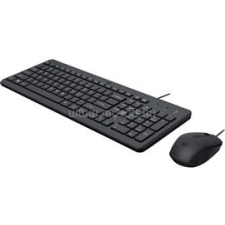 HP 150 vezetékes billentyűzet + optikai egér (magyar, fekete) (240J7AA) billentyűzet