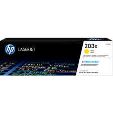 HP 203X sárga nagy kapacitású eredeti LaserJet tonerkazetta (Cf542X) nyomtatópatron & toner
