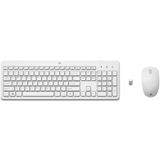 HP 230 Wireless Mouse Keyboard White - HU (3L1F0AA#AKC) billentyűzet
