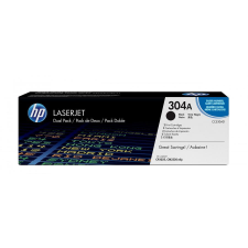 HP 304A 2-pack Black Original LaserJet Toner Cartridges nyomtatópatron & toner