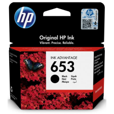 HP 3YM75AE NO.653 FEKETE LEÉRTÉKELT (6ML) EREDETI TINTAPATRON (3YM75AE) nyomtatópatron & toner