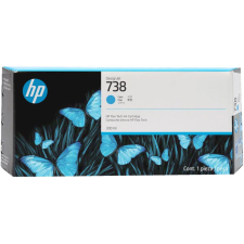 HP 738 300-ml DesignJet toner ciánkék (676M6A) (676M6A) nyomtatópatron & toner