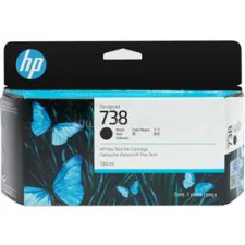 HP 738 Eredeti fekete tintapatron (130 ml) (498N4A) nyomtatópatron & toner