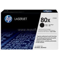 HP 80X Black LaserJet Toner Cartridge (CF280X) nyomtatópatron & toner