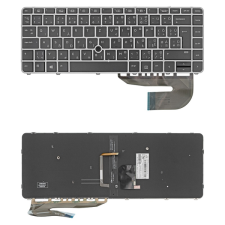 HP 901042-211 gyári új magyarított ezüst-fekete háttérvilágításos laptop billentyűzet laptop alkatrész